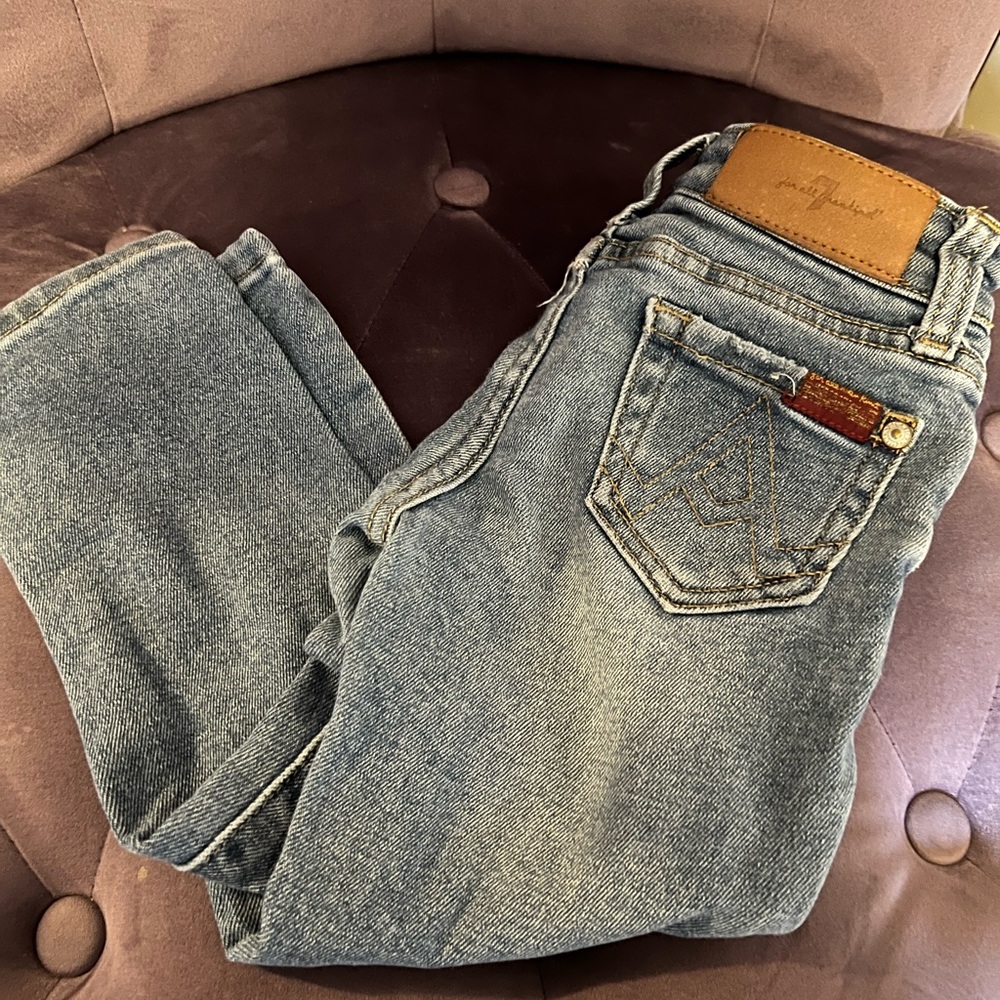 Girls 7 for All Mankind jeans